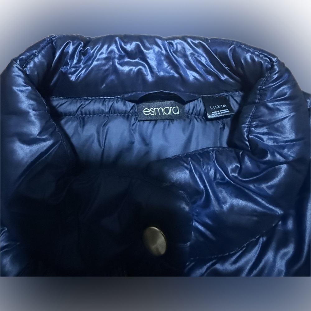 Esmara Women’s Blue Puffer Jacket (L 12-14) - Picture 3 of 6
